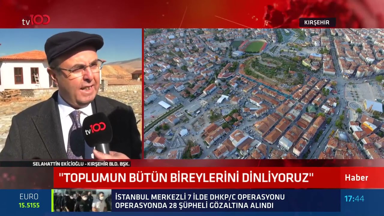 Başkanımız Selahattin Ekicioğlu ''tv100 Adım Adım Türkiye'yi Geziyor'' programının konuğu oldu