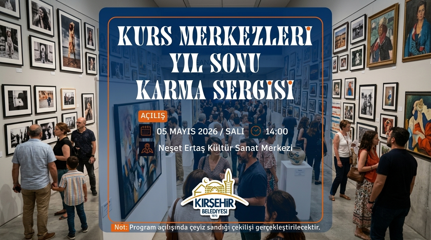 KURS MERKEZLERİ YIL SONU KARMA SERGİSİ