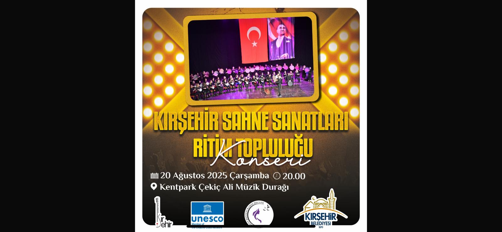 KIRŞEHİR SAHNE SANATLARI RİTİM TOPLULUĞU KONSERİ