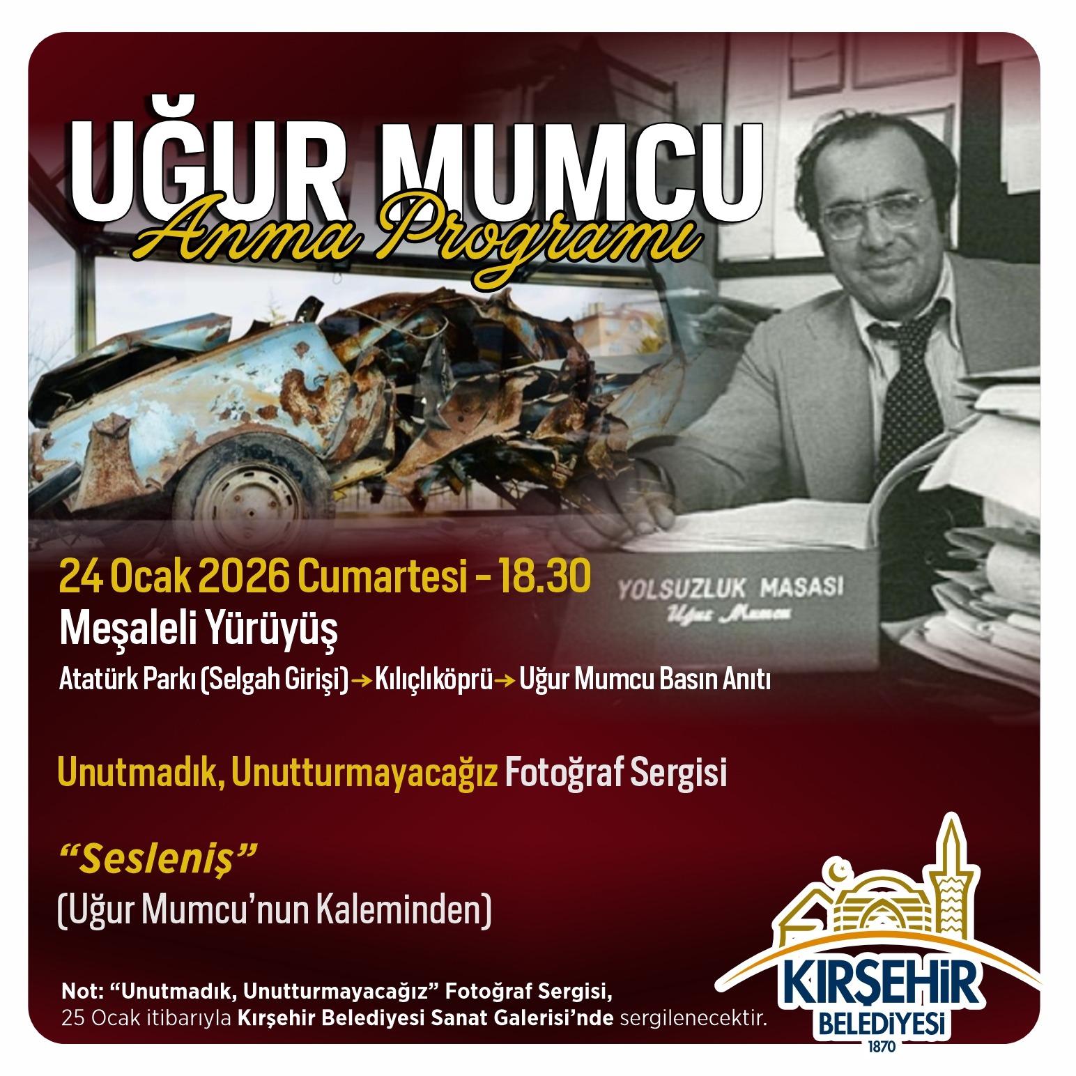 Uğur Mumcu Anma Programı