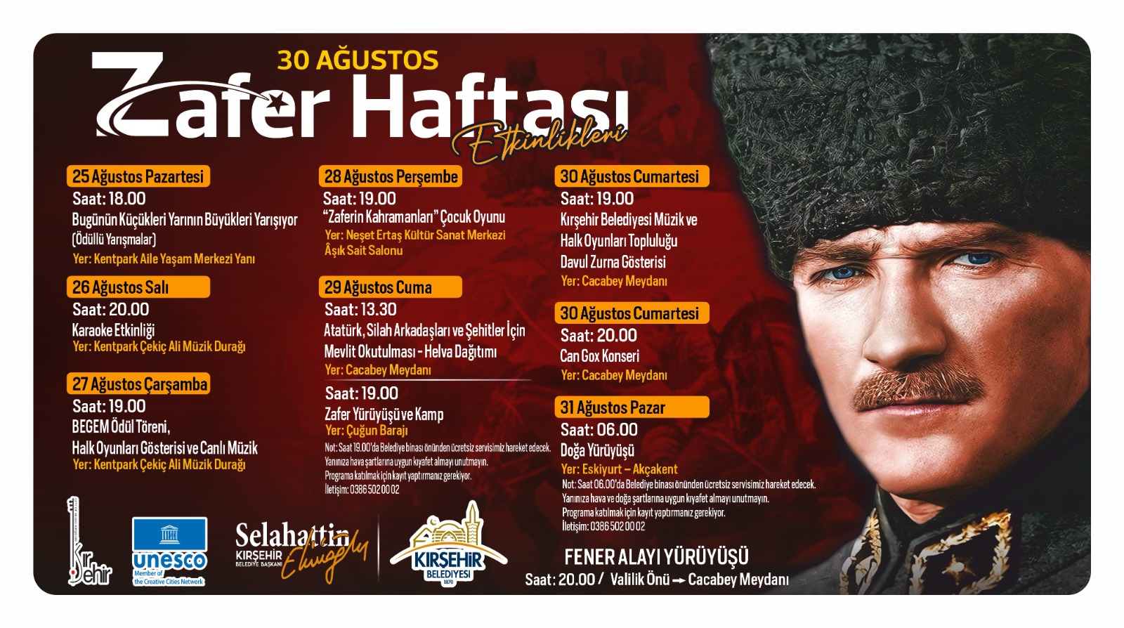 30 AĞUSTOS ZAFER HAFTASI