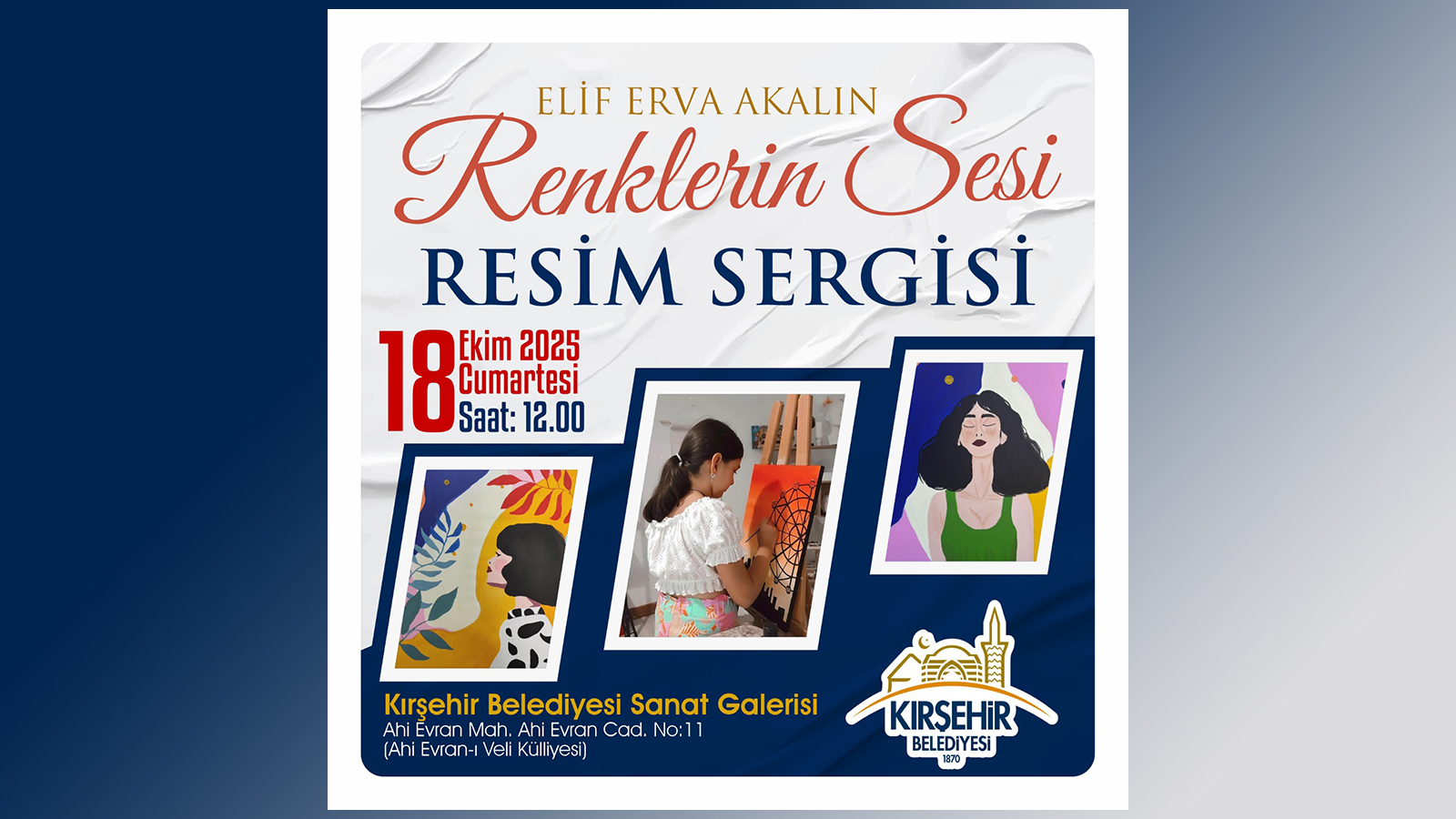RENKLERİN SESİ RESİM SERGİSİ