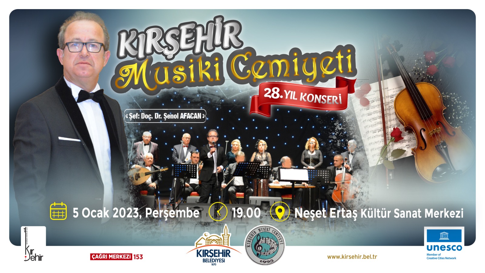 Kırşehir Musiki Cemiyeti 28. Yıl Konseri