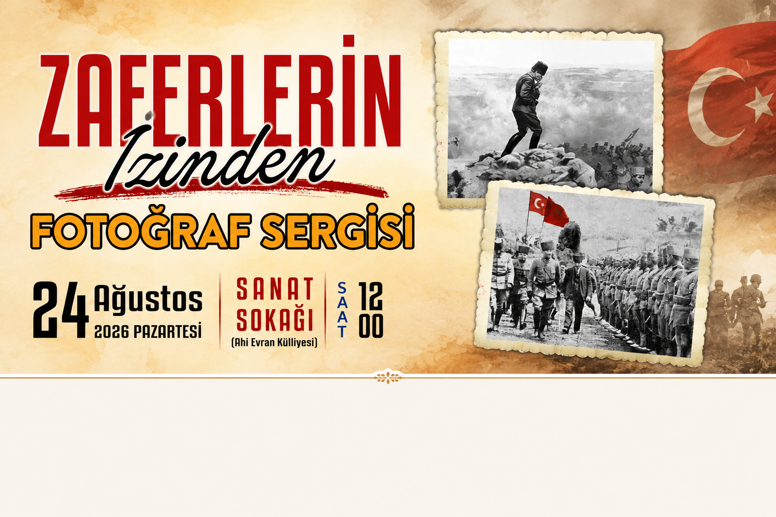 "ZAFERLERİN İZİNDEN" FOTOĞRAF SERGİSİ