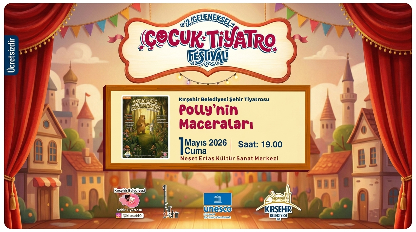 2. GELENEKSEL ÇOCUK TİYATRO FESTİVALİ "POLLY'NİN MACERALARI"