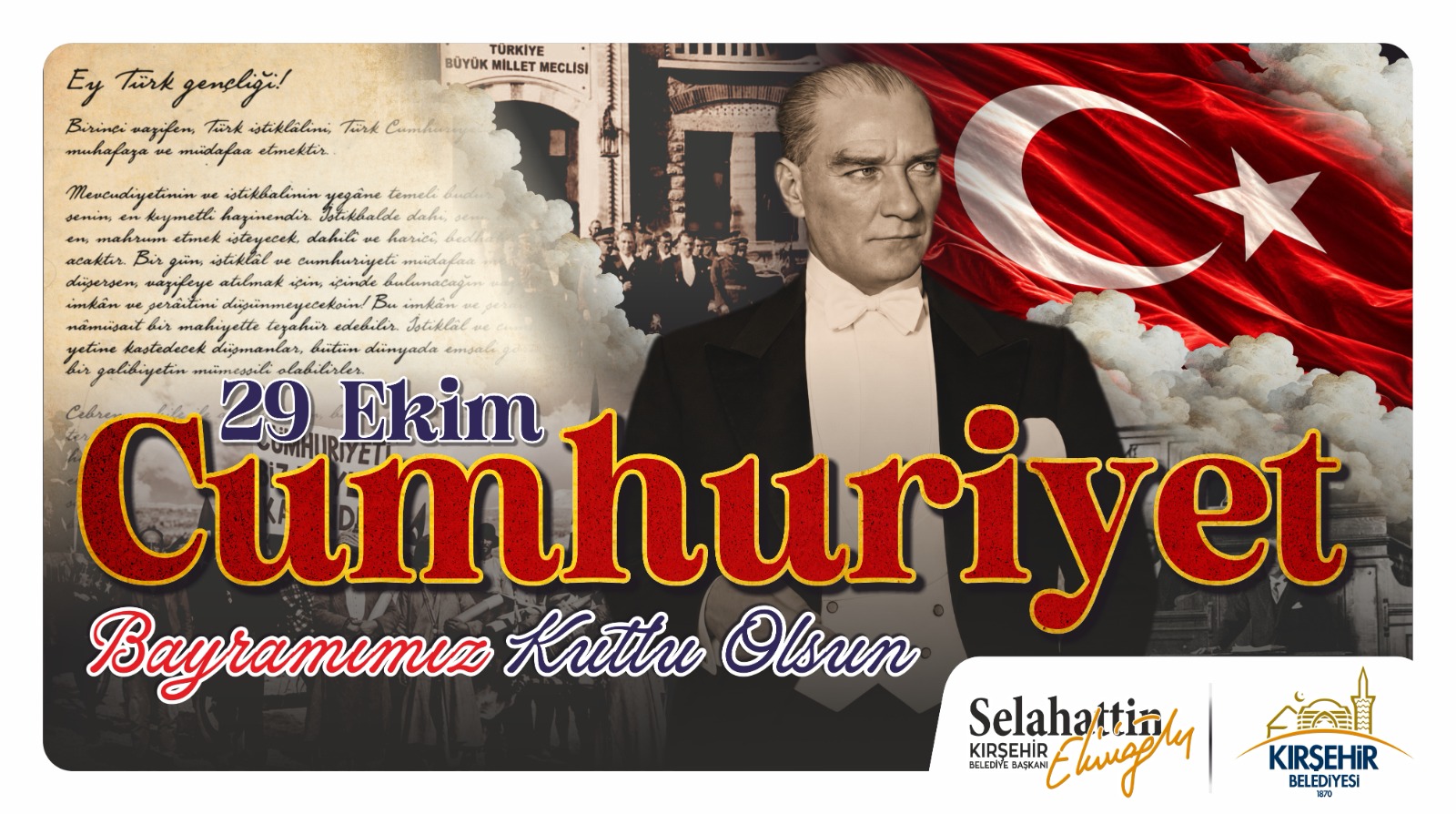 BAŞKANIMIZ EKİCİOĞLU’NDAN 103. YIL MESAJI