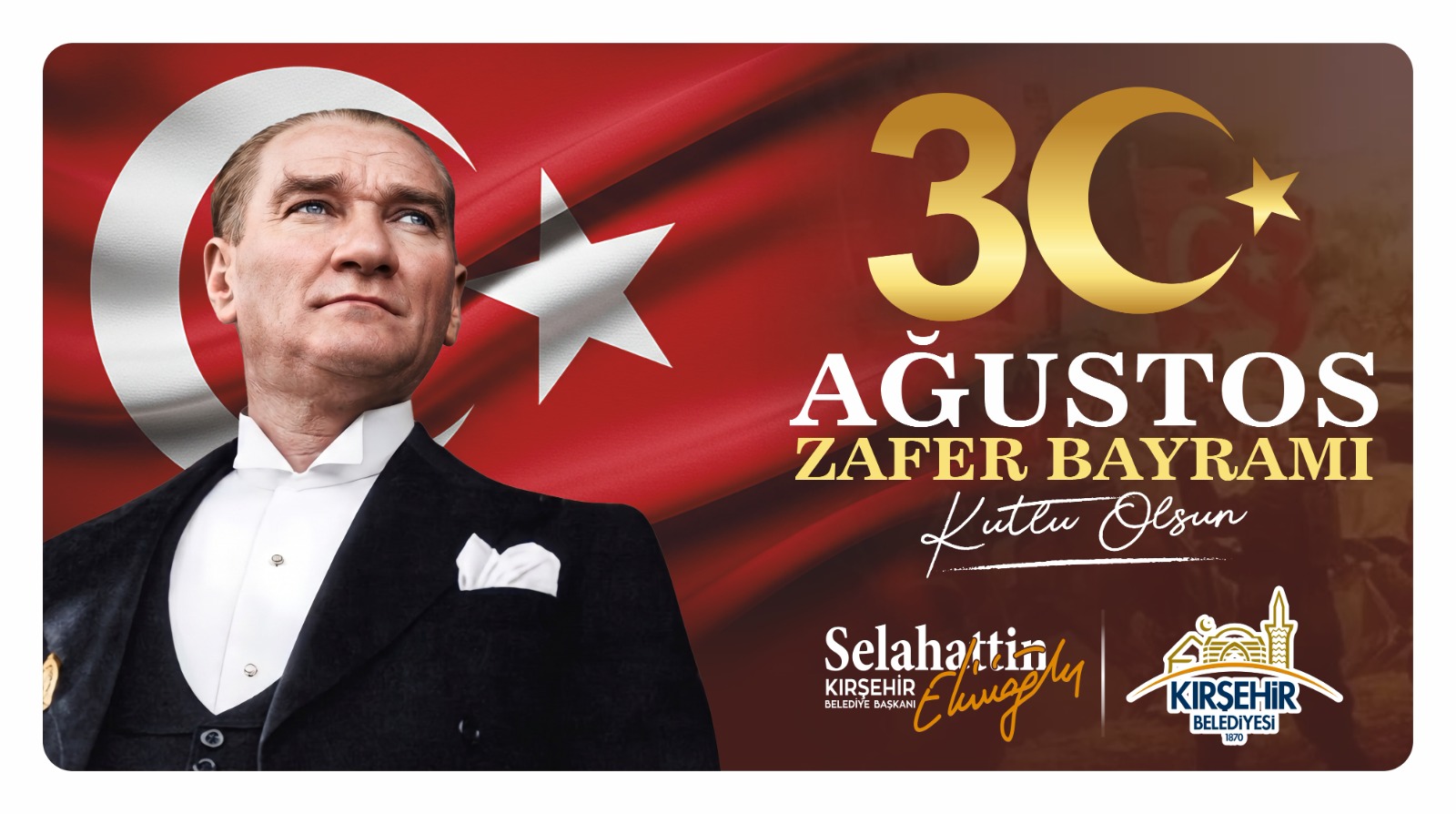 BAŞKANIMIZ EKİCİOĞLU’NDAN, 30 AĞUSTOS ZAFER BAYRAMI MESAJI