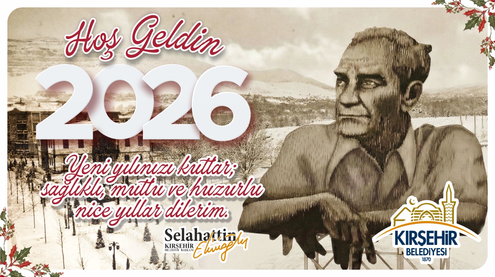 BAŞKANIMIZ EKİCİOĞLU’NDAN YENİ YIL MESAJI