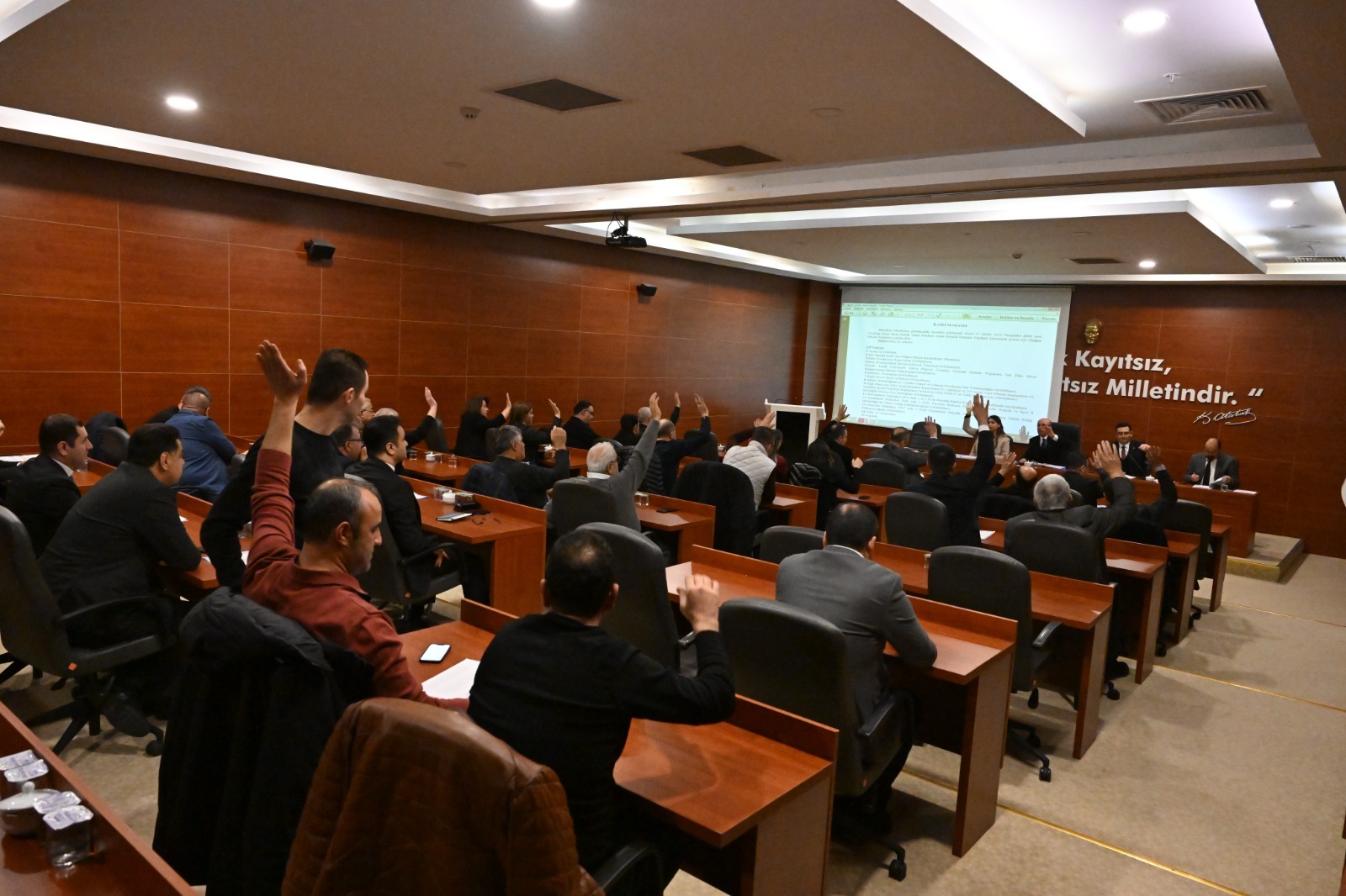 BELEDİYE MECLİSİ ŞUBAT AYI TOPLANTISI YAPILDI