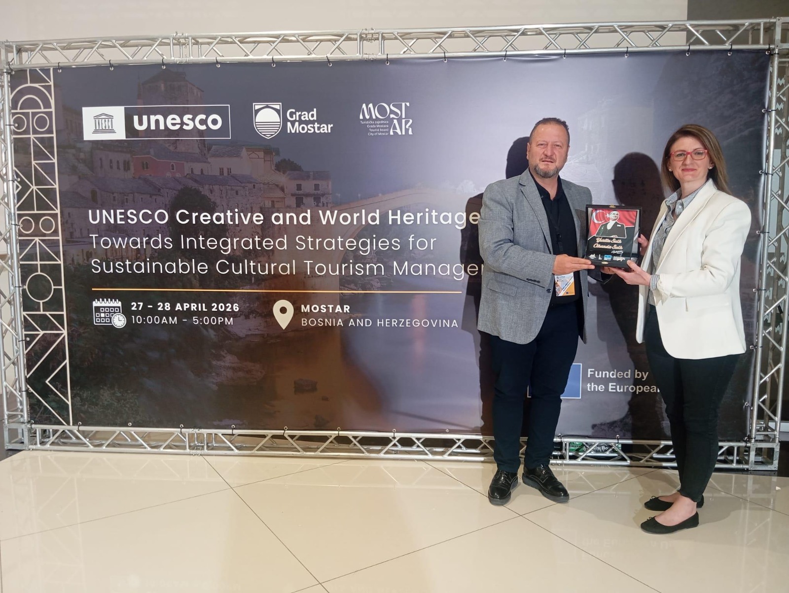 UNESCO MÜZİK ŞEHRİ KIRŞEHİR, MOSTAR’DA TANITILDI