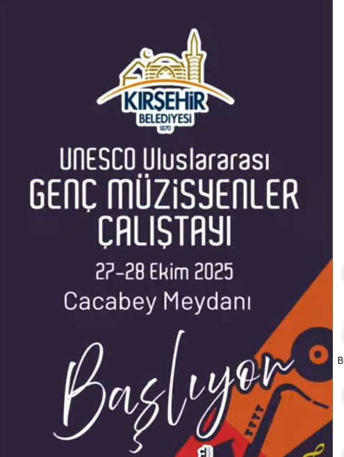 Unesco Genç Müzisyenler Festivali Başlıyor