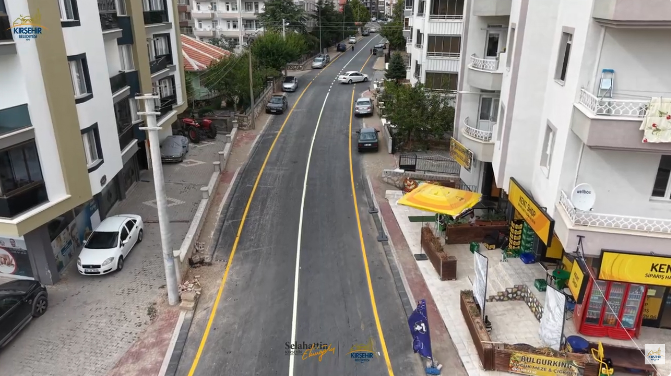 Ahi Evran Mahallesi Kuyubaşı Caddesi ve DSİ Civarı Asfalt ve Sert Zemin Çalışmalarımız Bitti