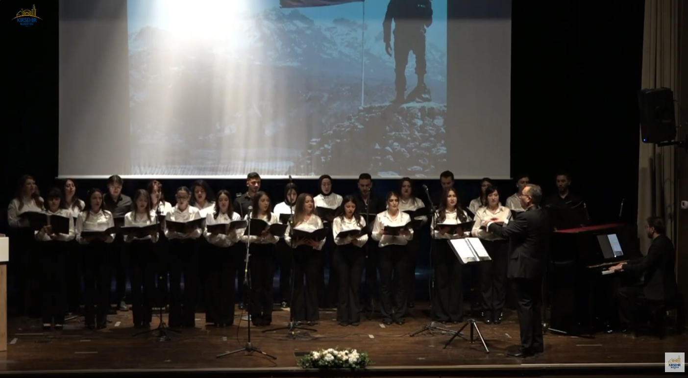 Kırşehir Belediyesi ve Neşet Ertaş Güzel Sanatlar Fakültesi Müzik Bölümü Çocuk Şarkıları Korosu