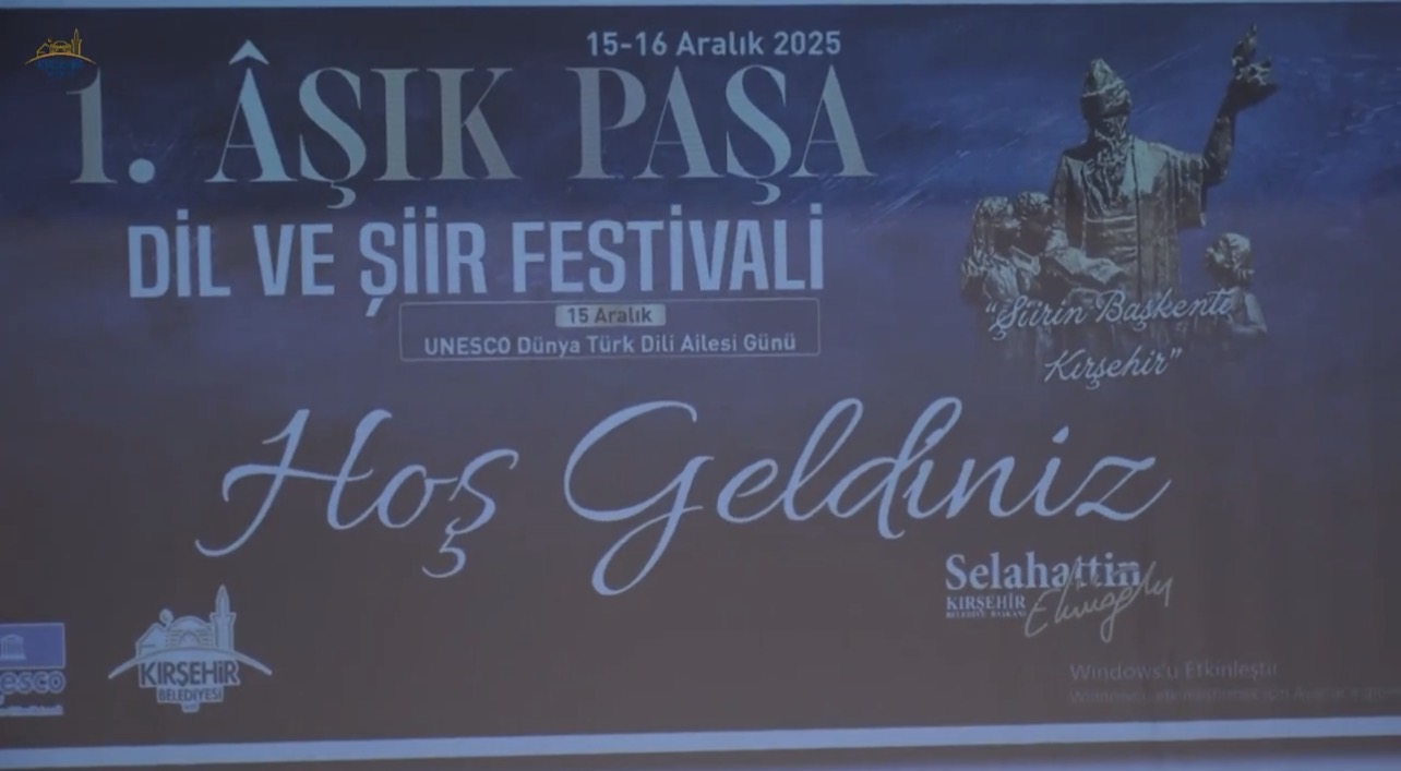 1. Aşık Paşa Dil ve Şiir Festivali Açılış Programı (1. Gün)